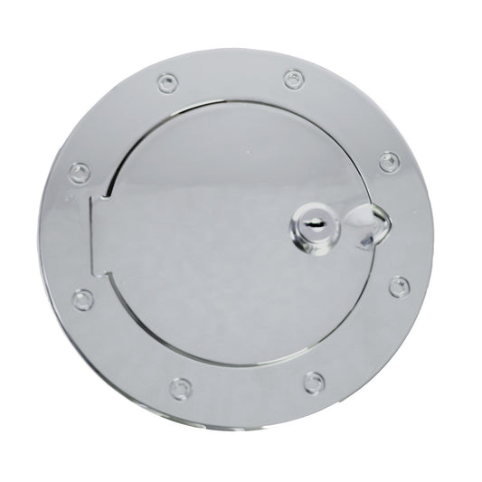RUGGED RIDGE | 11134.03 | Fuel Cover Locking,Polished Stainless Steel, Jk Wrangler 07-16