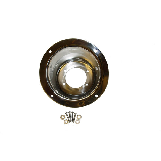 RUGGED RIDGE | 11135.02 | Gas Tank Filler Cover, Stainless, 97-06 Wrangler