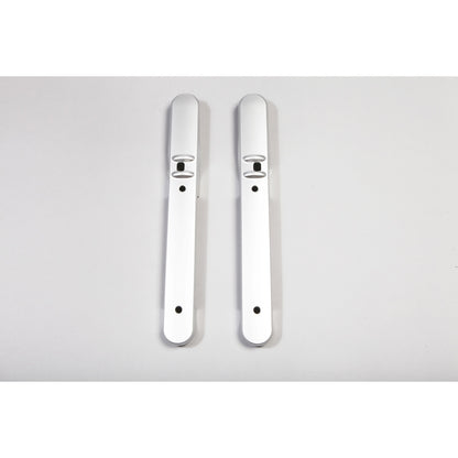 RUGGED RIDGE | 11151.16 | Front Door Handle Trim, Brushed Silver, 07-10 Jeep Wrangler (Jk)
