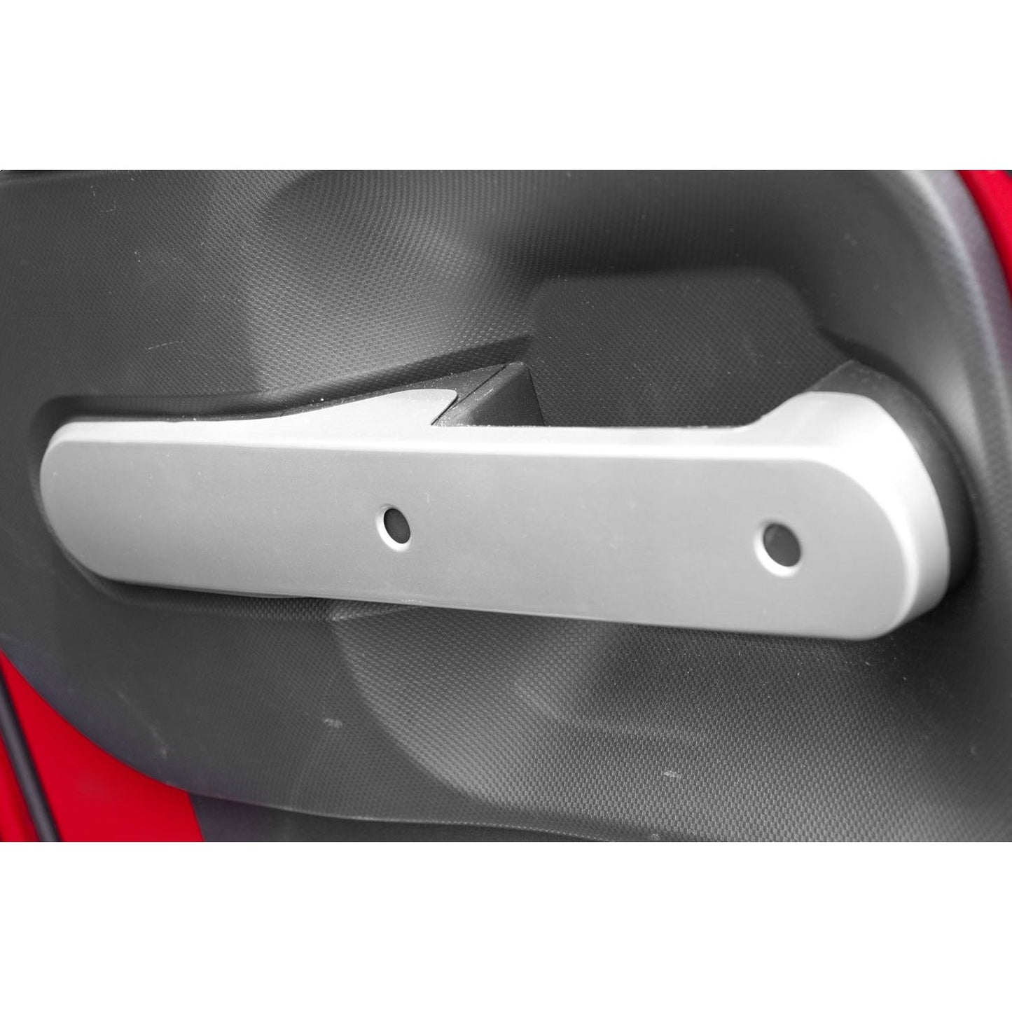 RUGGED RIDGE | 11151.17 | Rear Door Handle Trim, Silver, 07-10 Jeep Wrangler Unlimited (Jk)