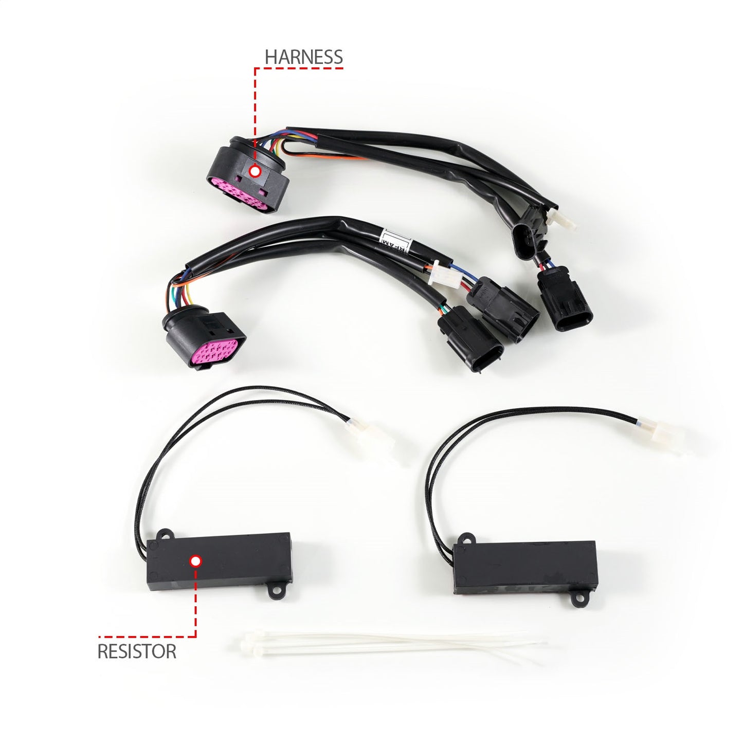 Anzo USA | LED Projector Headlight LED Square Dual Square Projector w/Light Bar Switchback Black Housing | Fits Ram 1500 | 111595