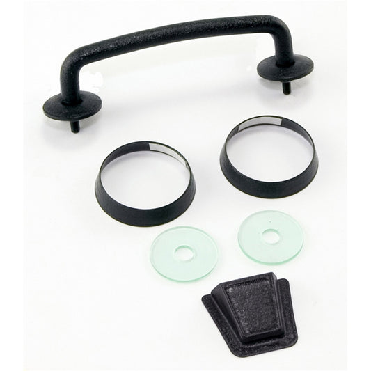 RUGGED RIDGE | 11201.05 | Tie Down Kit,Black, 07-12 Wrangler
