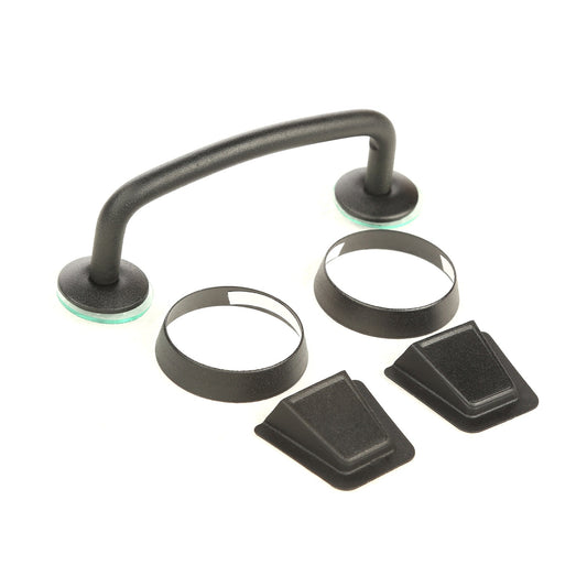RUGGED RIDGE | 11201.06 | 13-15 Jeep Wrangler Windshield Tie Down Kit Black