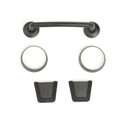 RUGGED RIDGE | 11201.06 | 13-15 Jeep Wrangler Windshield Tie Down Kit Black