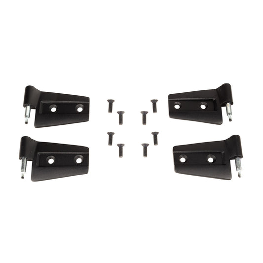 RUGGED RIDGE | 11202.31 | Door Hinge Kit, 4 Piece; 07-18 Jeep Wrangler Jk, 2 Door
