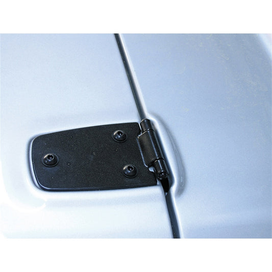 RUGGED RIDGE | 11205.01 | Hood Hinges, 76-95 Jeep Cj & Wrangler, Black
