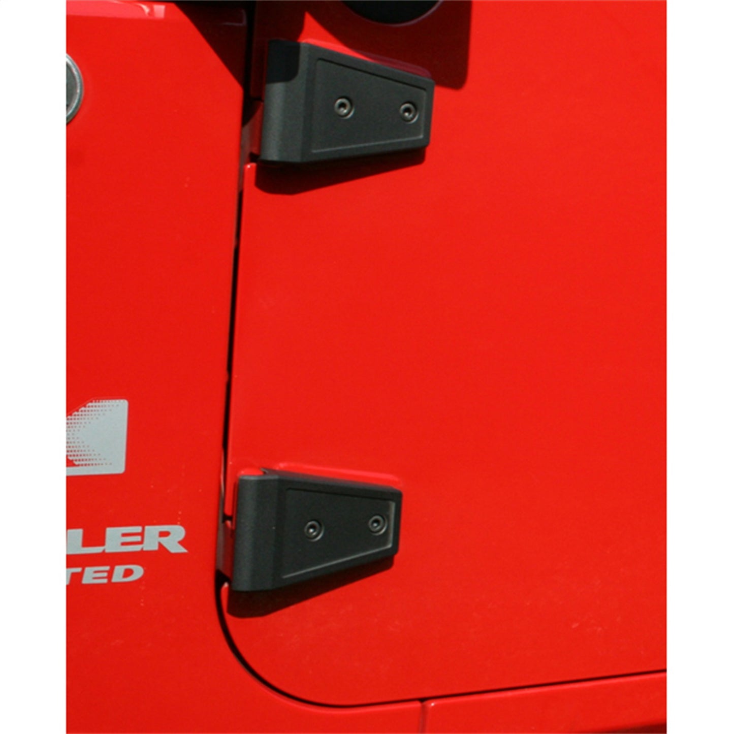 RUGGED RIDGE | 11205.1 | Hood Hinge Covers,Textured Black,Jk Wrangler 07-16 2Dr