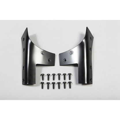 RUGGED RIDGE | 11209.03 | Windshield Hinge Brackets,Black Powder Coat,Jeep Wrangler(Jk)07-16,Pair