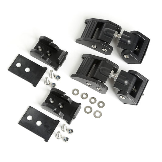 RUGGED RIDGE | 11210.21 | Hood Catch, Black; 2018-19 Wrangler Jl / Gladiator Jt
