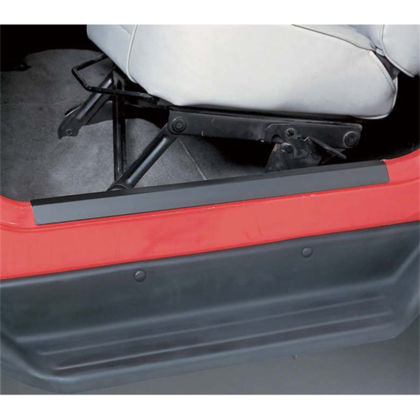 RUGGED RIDGE | 11216.01 | Entry Guard, Black, 97-06 Jeep Wrangler, Pair