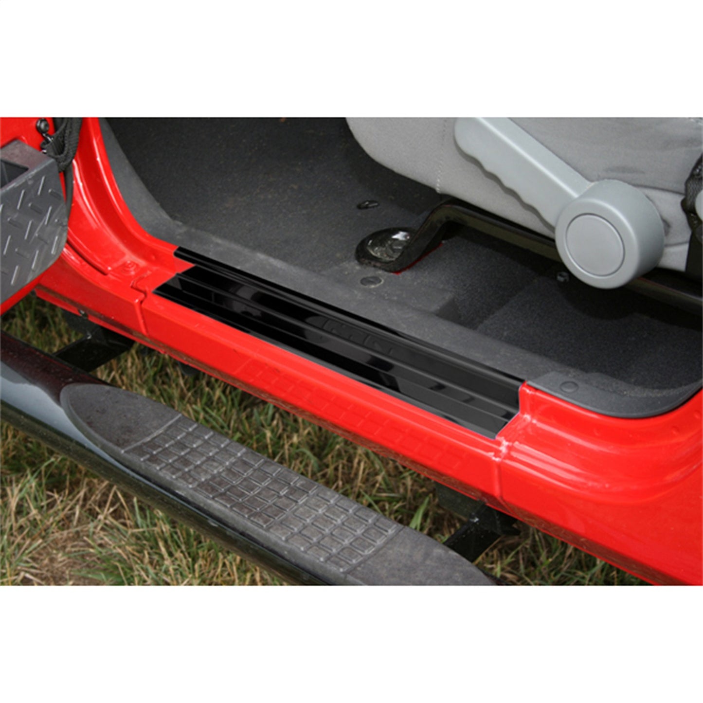 RUGGED RIDGE | 11216.1 | Entry Guard Pair Black 2Dr Jk Wrangler 07-16
