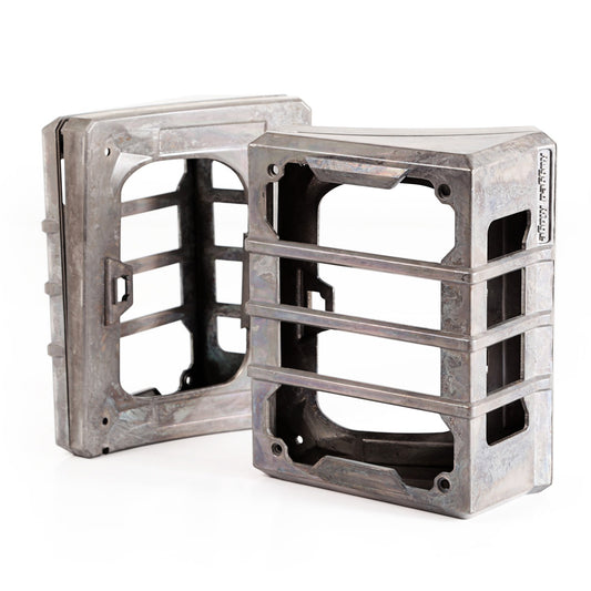 RUGGED RIDGE | 11226.07 | Elite Tail Light Guards, Raw; 07-17 Wrangler Jk