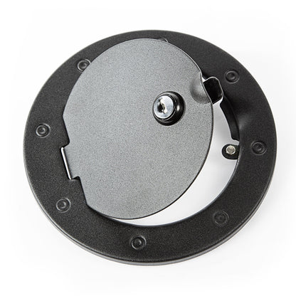 RUGGED RIDGE | 11229.06 | Locking Gas Cap Door, Textured Black; 07-17 Jk