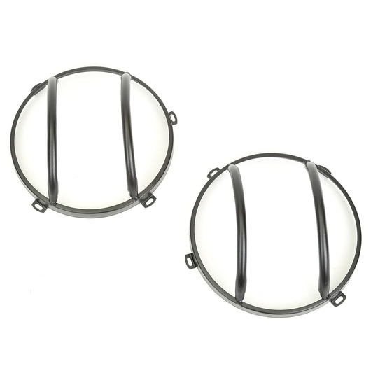 RUGGED RIDGE | 11230.11 | Headlight Euro Guards, Tex. Black, 07-15 Wrangler