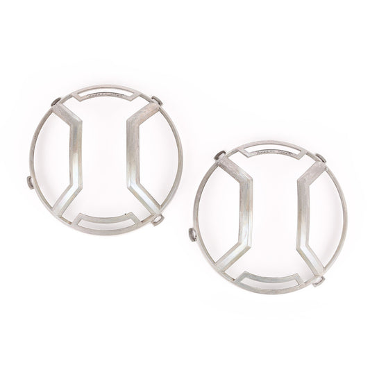 RUGGED RIDGE | 11230.16 | Elite Headlight Euro Guards, Raw; 07-17 Jk/Jku