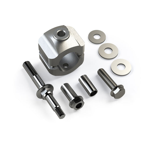 TeraFlex | 07-18 Wrangler JK Steering Stabilizer Relocation Kit 1-3/8 Inch Stock Tie Rod TeraFlex | 1123140