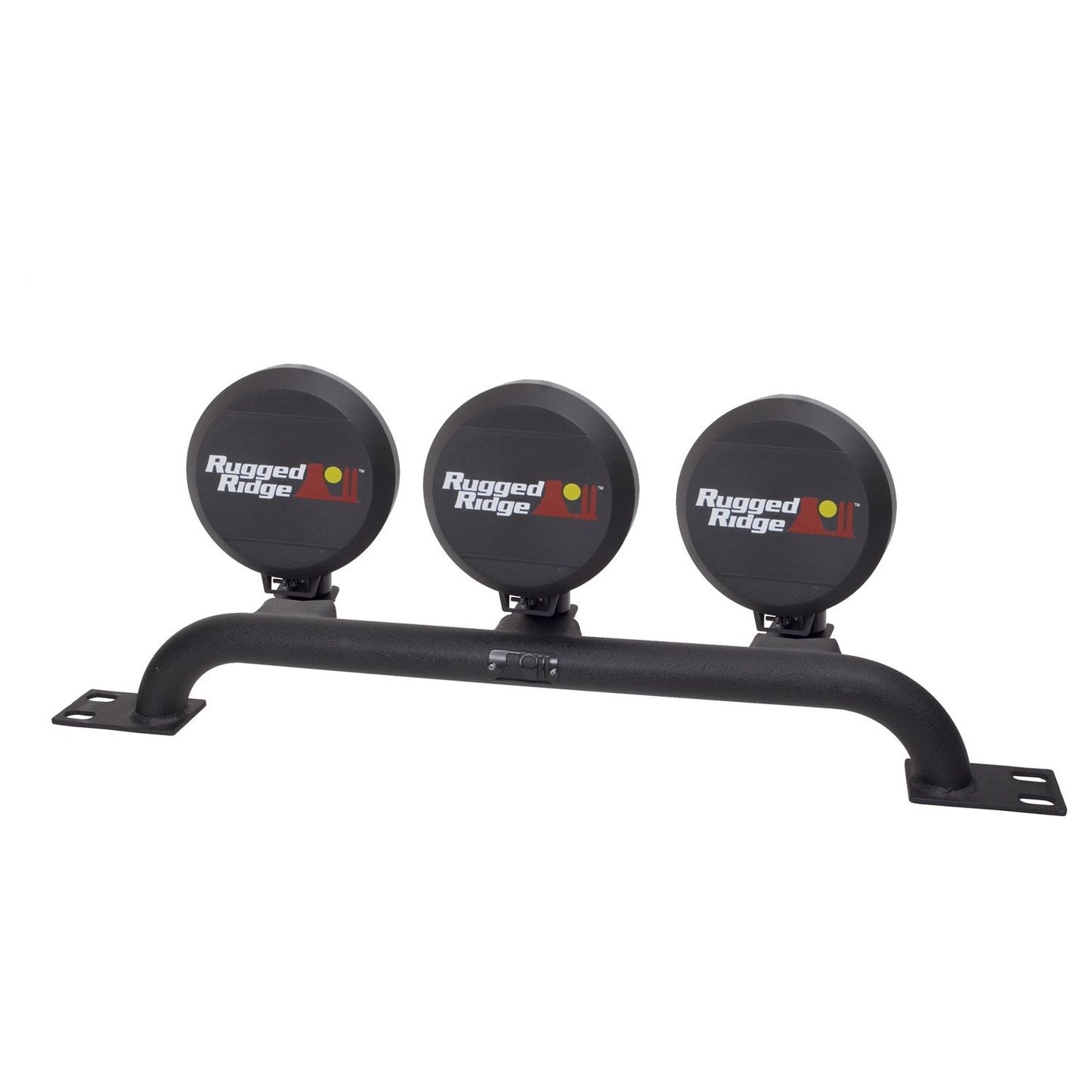 RUGGED RIDGE | 11232.02 | Light Bar, Bumper Mounted, Textured Black,Jeep Wrangler (Tj) 97-06