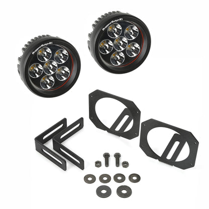 RUGGED RIDGE | 11232.27 | 07-15 Jeep Wrangler Led Light & Mount Kit Circle