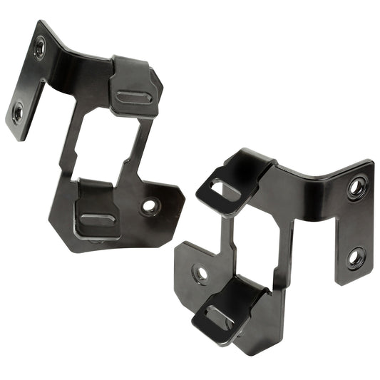 RUGGED RIDGE | 11232.3 | 07-15 Jeep Wrangler A Pillar Light Mount Semi-Gloss Black