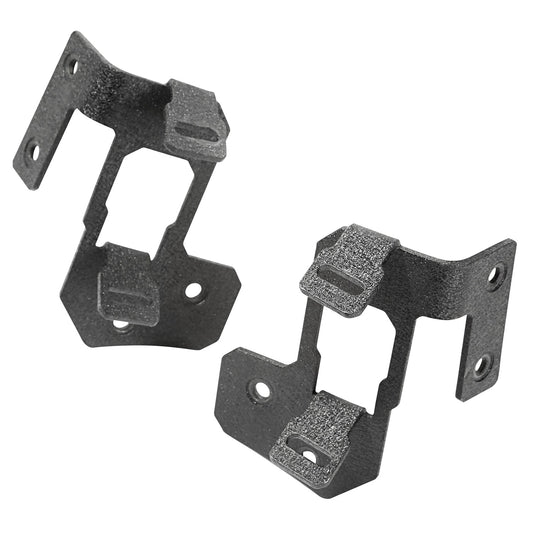 RUGGED RIDGE | 11232.31 | 07-15 Jeep Wrangler A Pillar Light Mount Textured Black