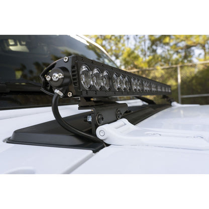 RUGGED RIDGE | 11232.71 | Cowl Light Bar Bracket, 18-19 Jeep Wrangler Jl
