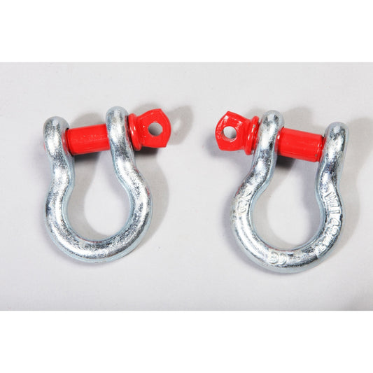 RUGGED RIDGE | 11235.01 | D-Ring Shackles, 3/4 Inch Galvanized Pair
