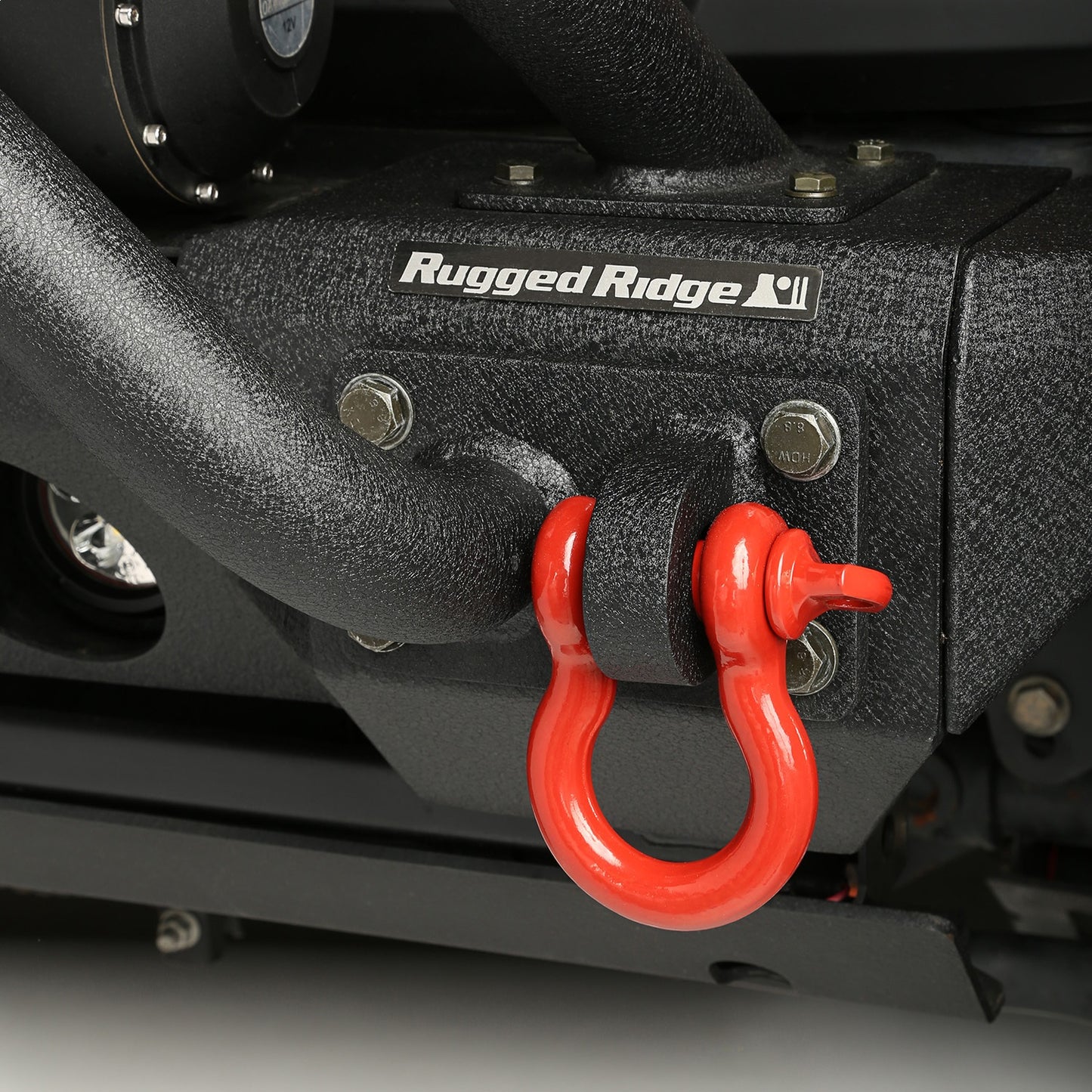 RUGGED RIDGE | 11235.2 | D-Ring, 3/4-Inch, 9500 Pound, Red