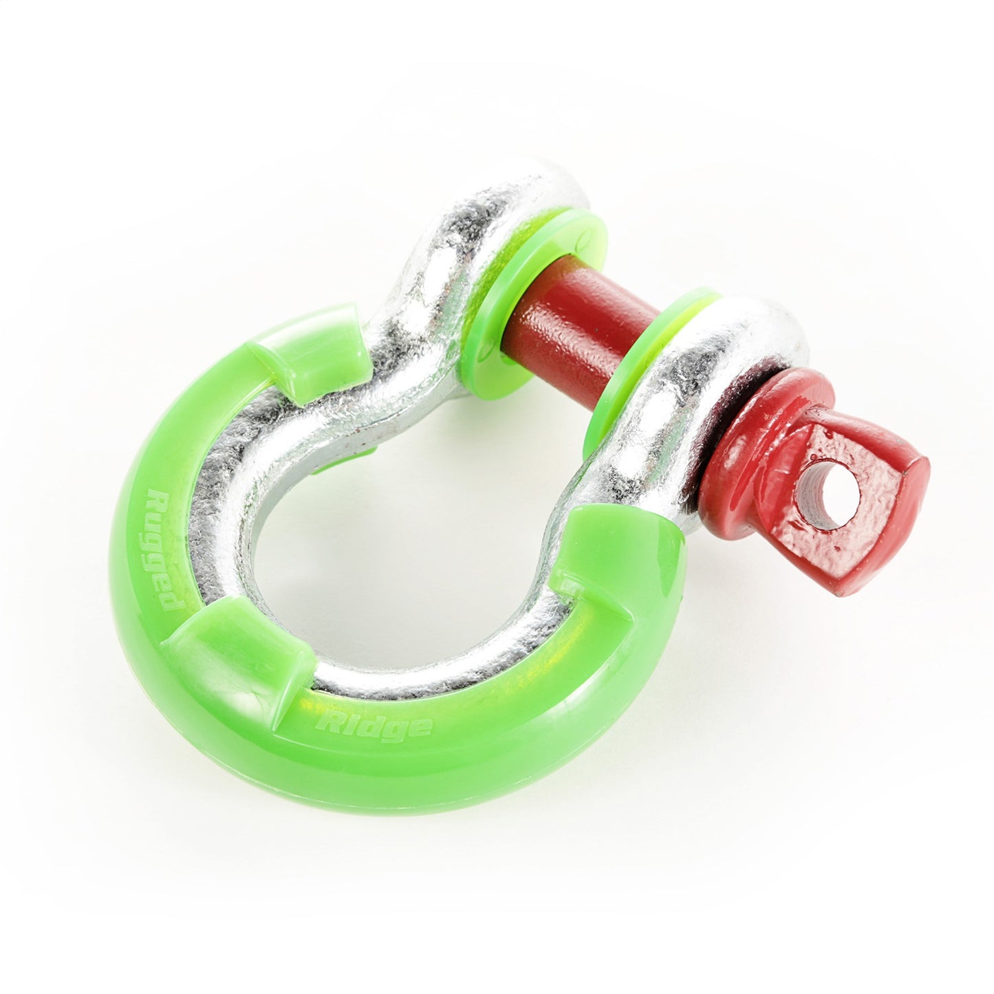 RUGGED RIDGE | 11235.43 | D-Ring Isolator Kit, Green Pair, 7/8-Inch