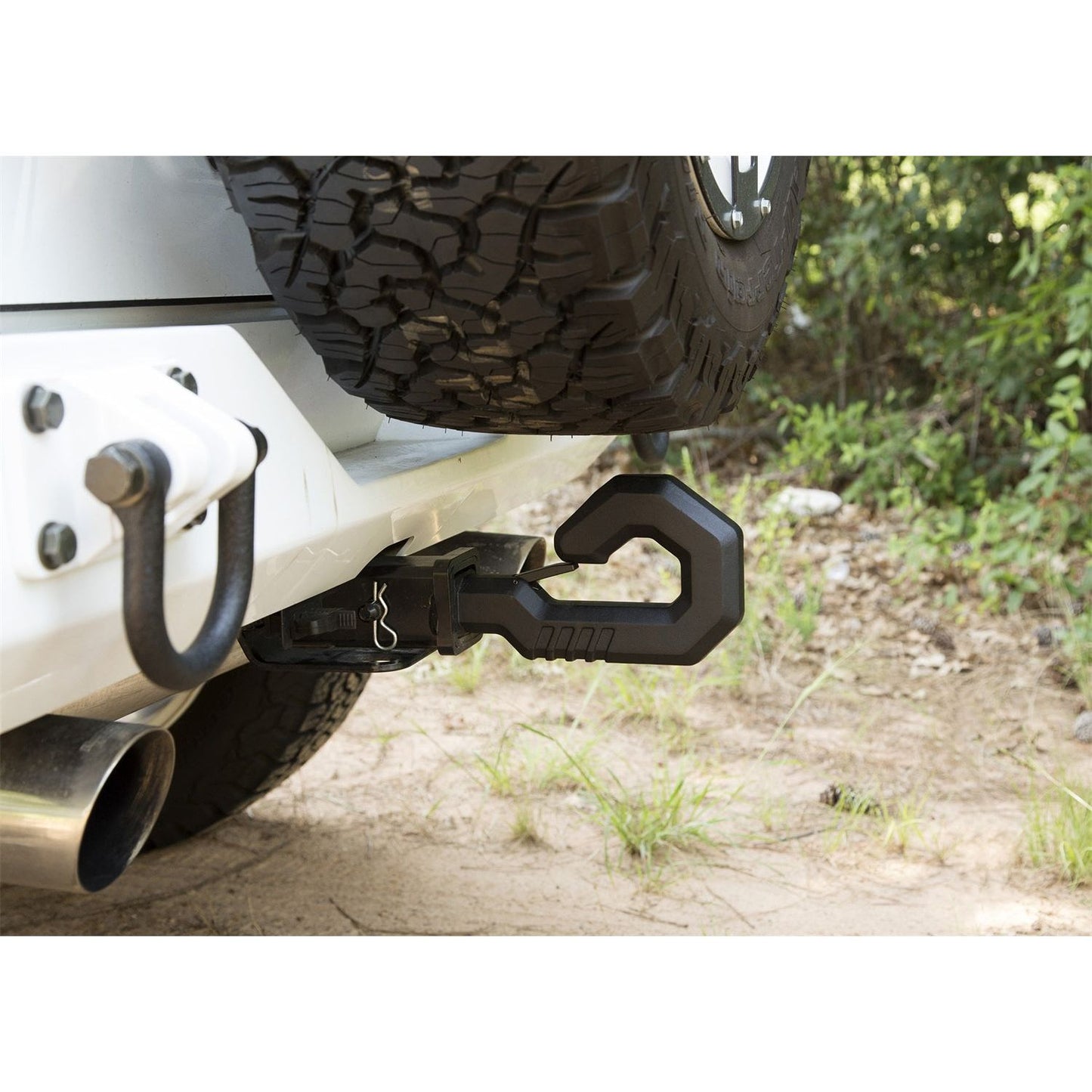 RUGGED RIDGE | 11237.2 | Giga Hook, Black, 2 Inch Receiver