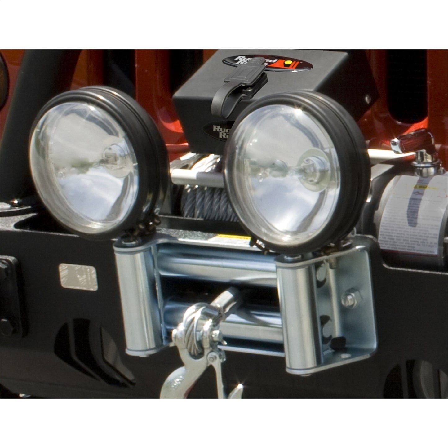 RUGGED RIDGE | 11238.03 | Winch Roller Fairlead W/Light