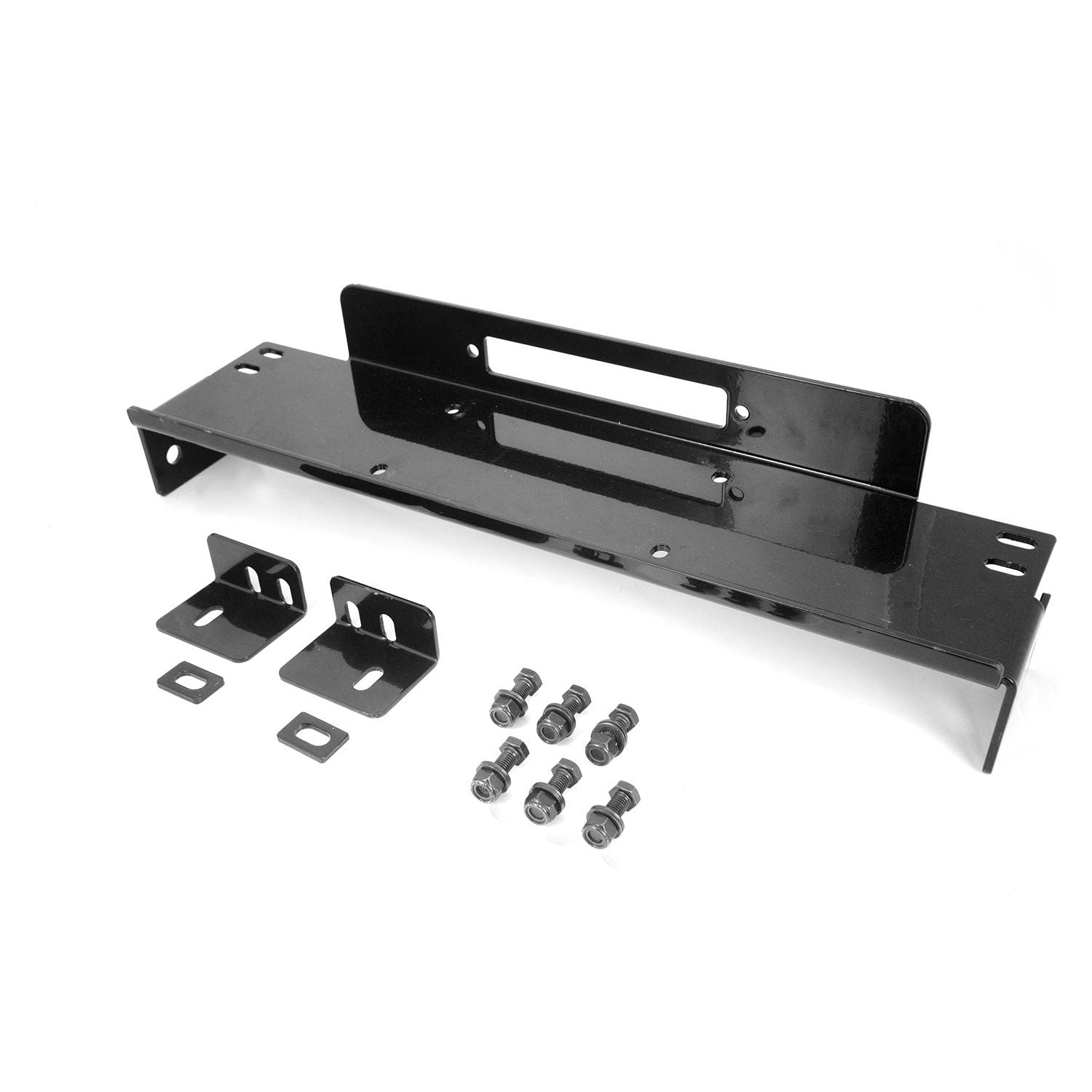 RUGGED RIDGE | 11238.13 | Raised Winch Plate, 76-86 Jeep Cj7 & Cj8 ...