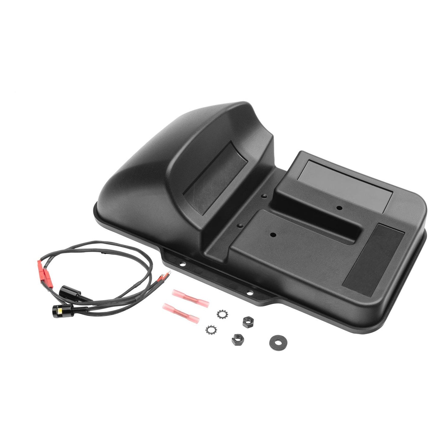 RUGGED RIDGE | 11238.16 | 18-C Wrangler(Jl)  Black License Plate Relocation Rear