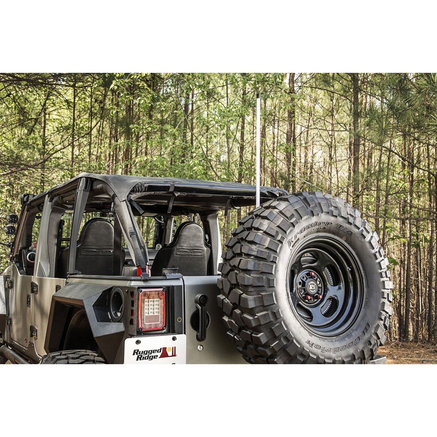 RUGGED RIDGE | 11250.2 | Rgb Lighted Whip, 39 Inches (1 Meter)