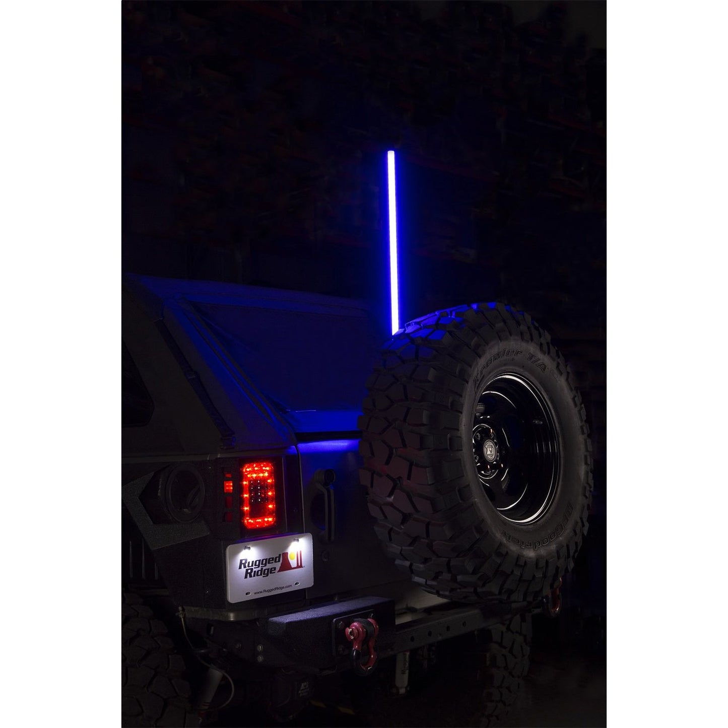 RUGGED RIDGE | 11250.2 | Rgb Lighted Whip, 39 Inches (1 Meter)