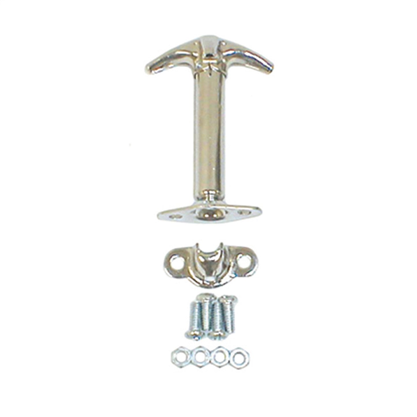 RUGGED RIDGE | 11302.02 | Hood Catch Kit, Chrome