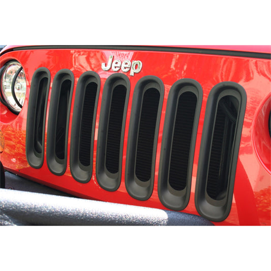 RUGGED RIDGE | 11306.3 | Grille Insert Set Black Jk Wrangler 07-16