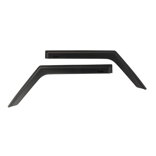 RUGGED RIDGE | 11349.16 | Window Visors, Matte Black; 18-19 Jeep Wrangler Jl 2-Dr