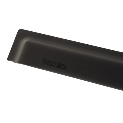 RUGGED RIDGE | 11349.17 | Window Visors, Matte Black; 18-19 Jeep Wrangler/Gladiator