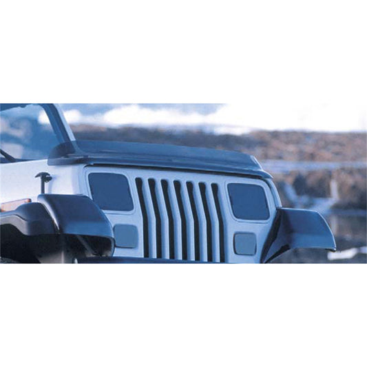 RUGGED RIDGE | 11350.01 | Wraparound Bug Deflector, 87-06 Wrangler