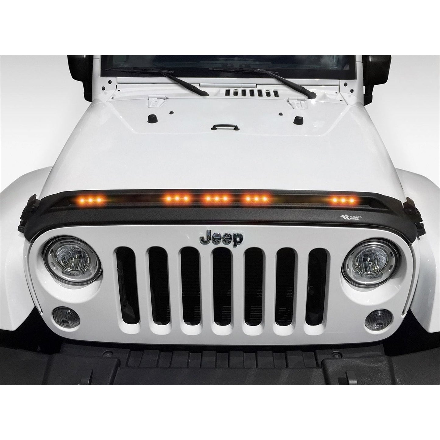 RUGGED RIDGE | 11350.31 | 07-18 Wrangler Jk Lightshield Hood Guard