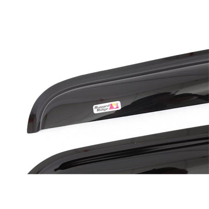 RUGGED RIDGE | 11351.11 | Window Rain Deflectors, 07-16 Jeep Wrangler(Jk)