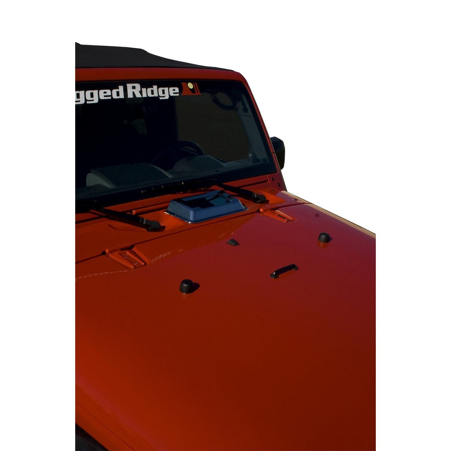 RUGGED RIDGE | 11352.11 | Hood Vent Scoop, Chrome,98-16 Jeep Wrangler