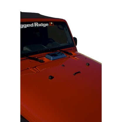 RUGGED RIDGE | 11352.11 | Hood Vent Scoop, Chrome,98-16 Jeep Wrangler