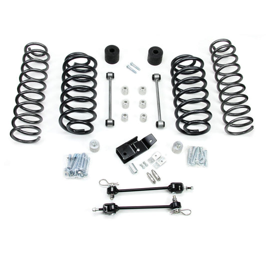 TeraFlex | 97-06 Jeep Wrangler TJ 3 Inch Coil Spring Base Lift Kit w/ Quick Disconnects No Shocks TeraFlex | 1141350