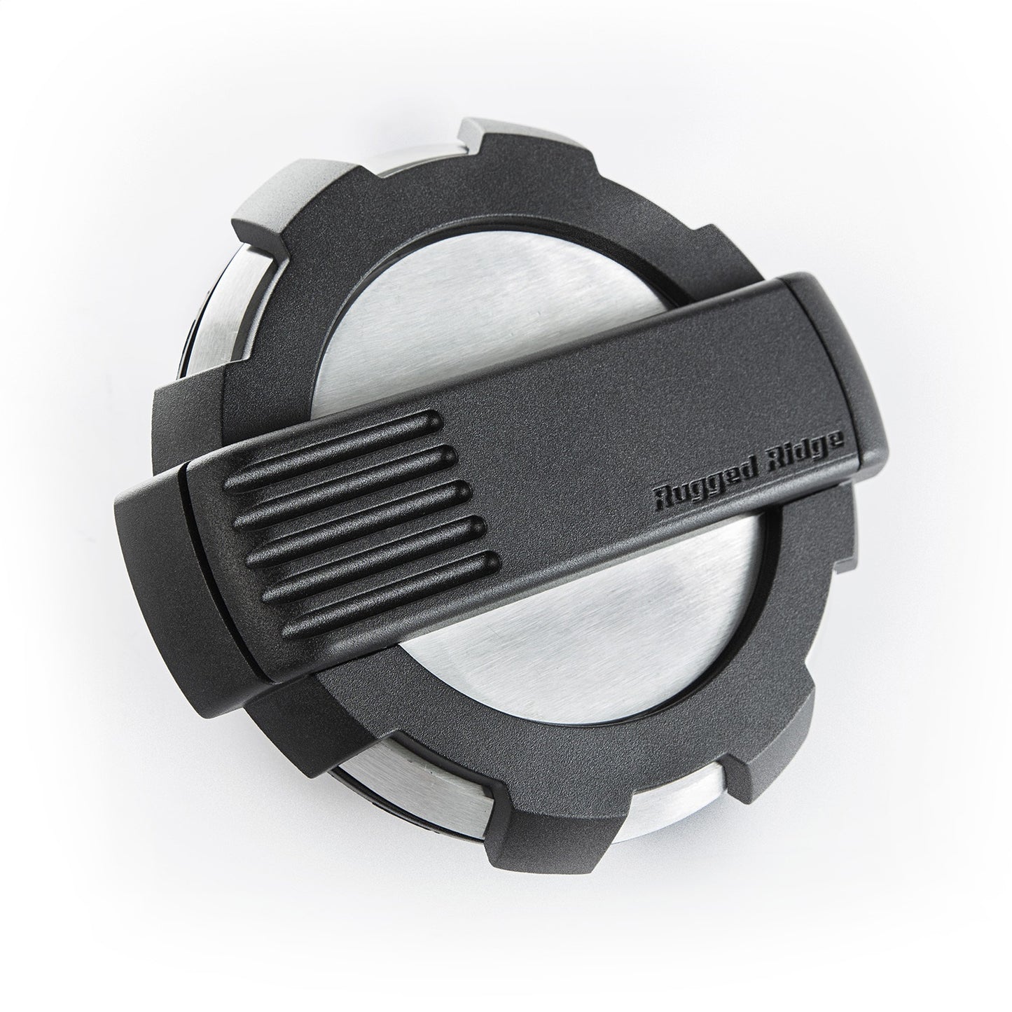 RUGGED RIDGE | 11425.1 | Elite Fuel Door, Non-Lock, Brushed Alum.; 07-17 Jk