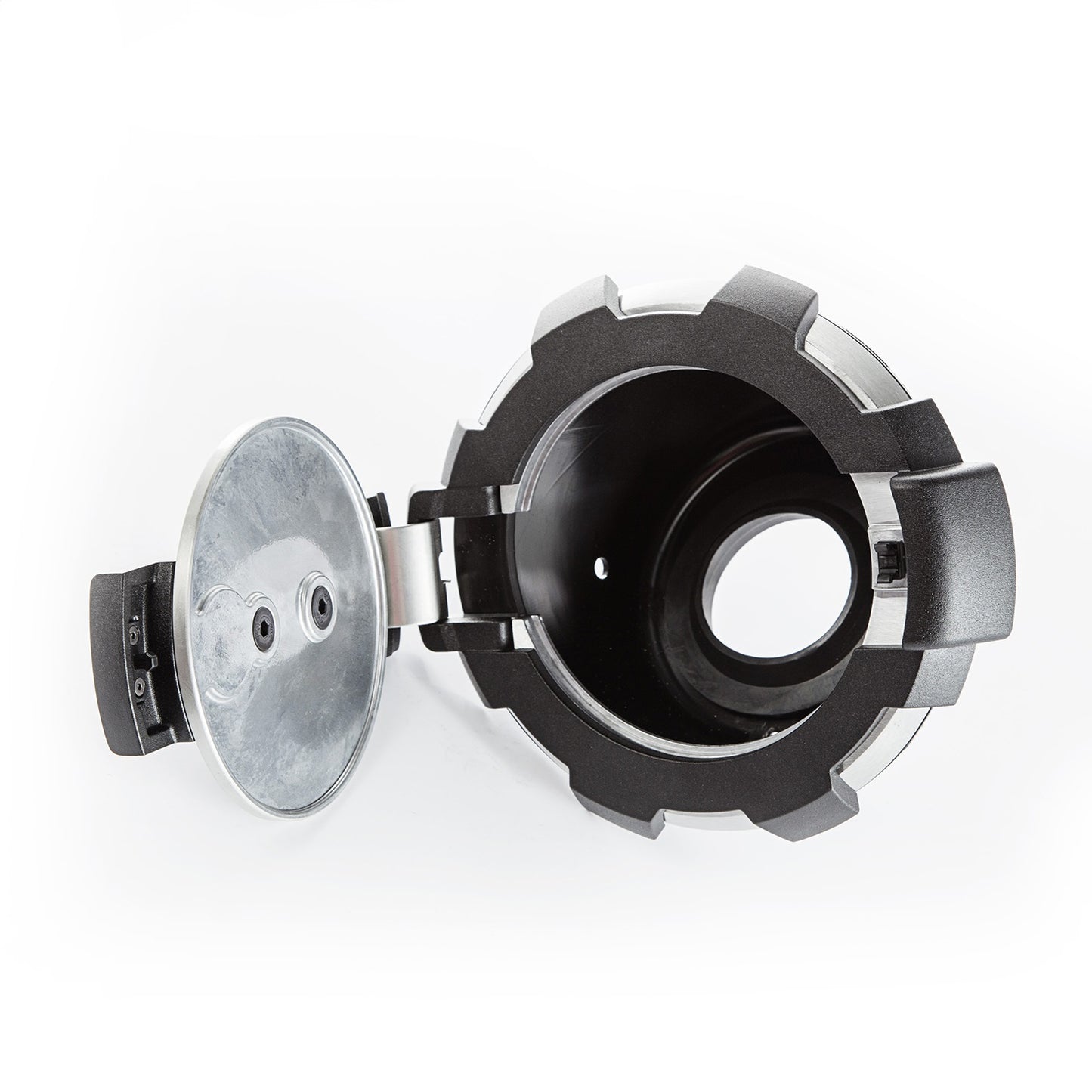 RUGGED RIDGE | 11425.1 | Elite Fuel Door, Non-Lock, Brushed Alum.; 07-17 Jk