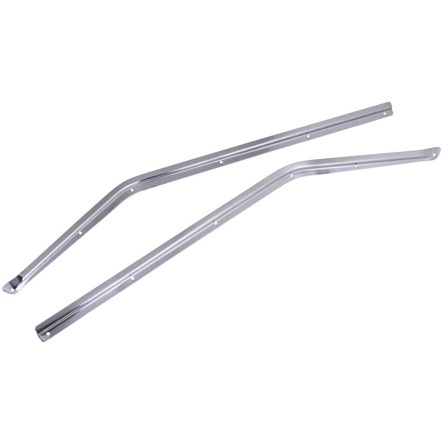 RUGGED RIDGE | 11146.01 | Half Door Retaining Channel 87-95 Jeep Wrangler, Stainless