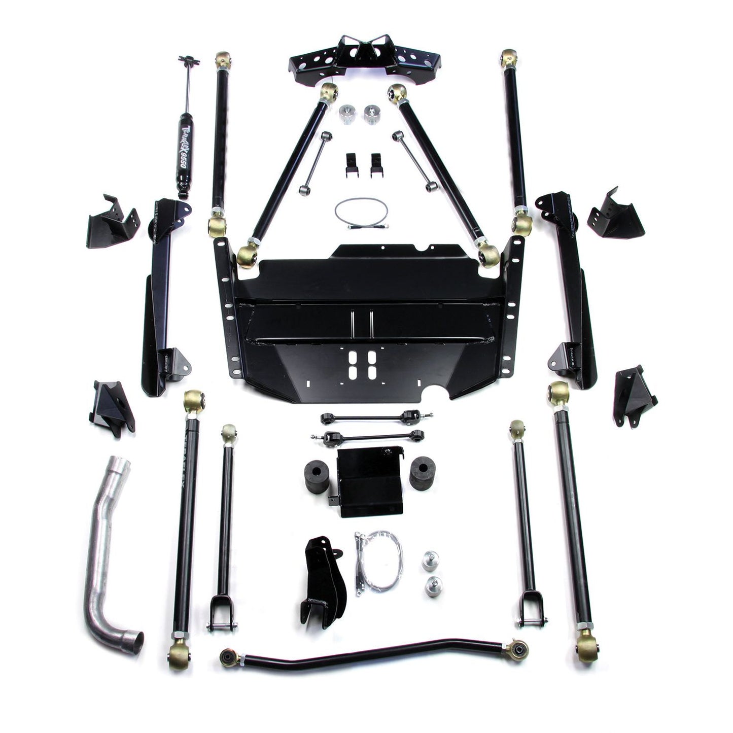 TeraFlex | 97-06 Jeep Wrangler TJ SWB Pro LCG Long Arm Suspension System for Coilover Setup TeraFlex | 1149075