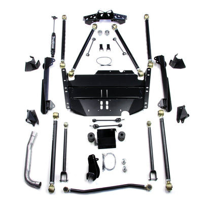 TeraFlex | 97-06 Jeep Wrangler TJ SWB Pro LCG Long Arm Suspension System for Coilover Setup TeraFlex | 1149075