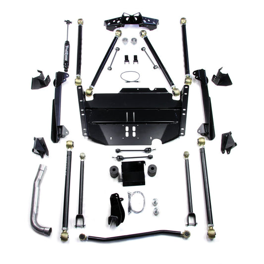 TeraFlex | 97-06 Jeep Wrangler TJ SWB Pro LCG Long Arm Suspension System for Coilover Setup TeraFlex | 1149075